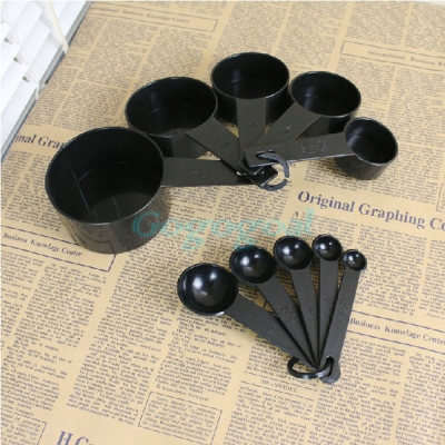 10PCS/set Kitchen Ware Measuring Spoons Cup Set For Baking Coffee Food Cooking Scoop[01010227]